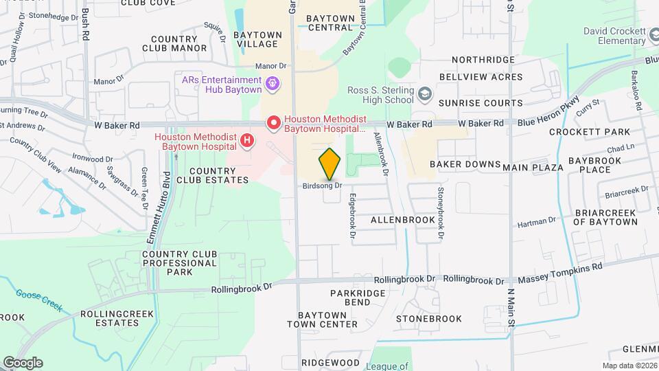 Birdsong Place Villas 55+ Active Senior Independent Living Map and Location Details