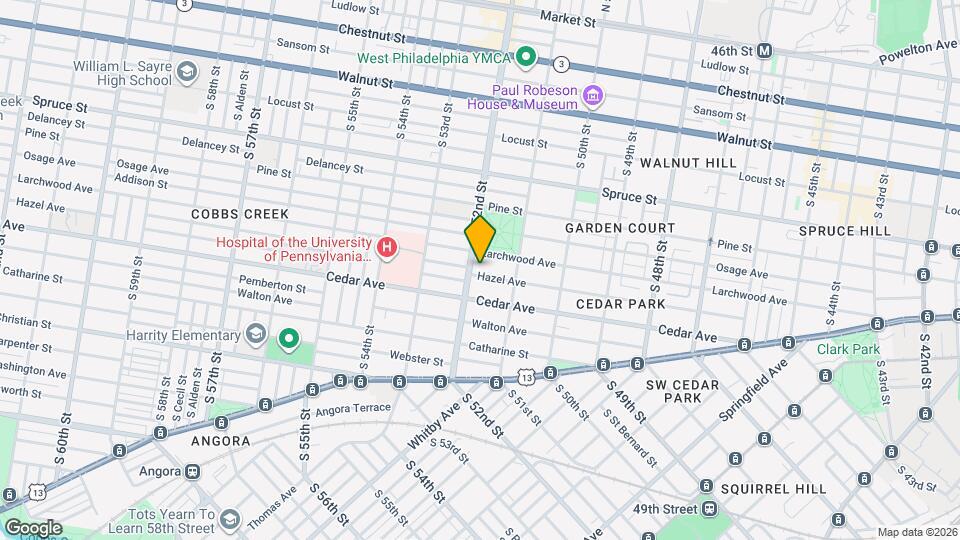 5141-1 Hazel Ave, Unit 1F Mapa y Detalles de la Ubicación