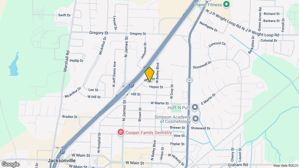 516 Hayes St Map and Location Details