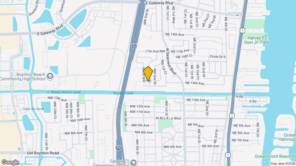 1411 NW 3rd St Map and Location Details