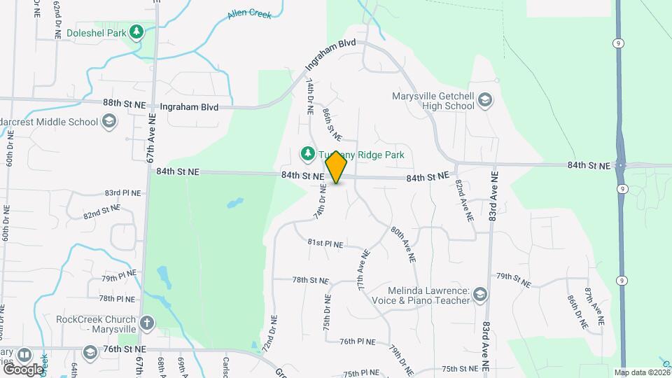 8325 74th Dr NE Map and Location Details