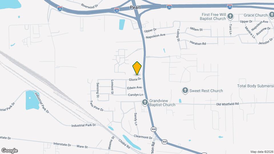 2028 Gloria Dr Mapa y Detalles de la Ubicación