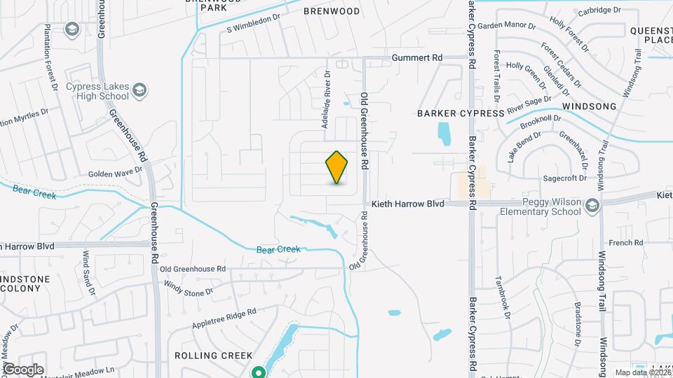 18523 Paddys Crk Trl Map and Location Details