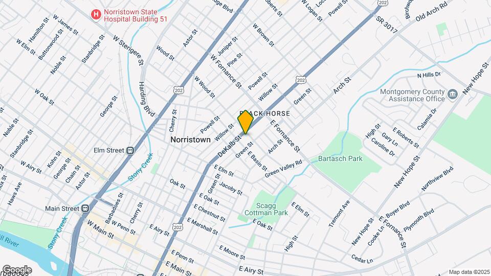 1206 Dekalb St Map and Location Details