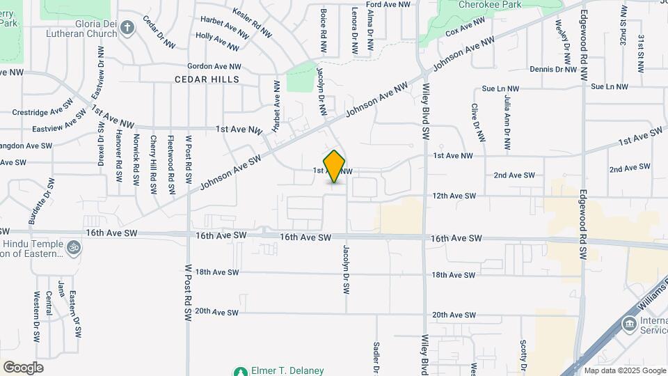 136 Jacolyn Dr SW Map and Location Details