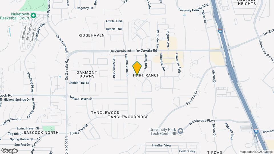 6127 Oakwood Trail Map and Location Details