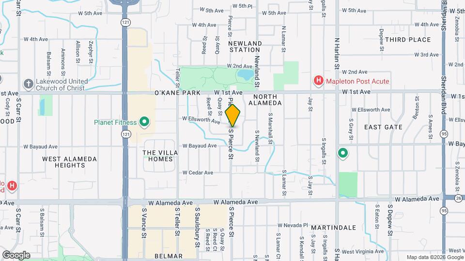 30 S Pierce St Map and Location Details