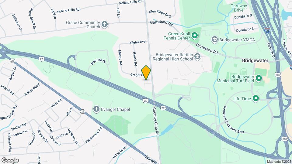 423 Country Club Rd Map and Location Details