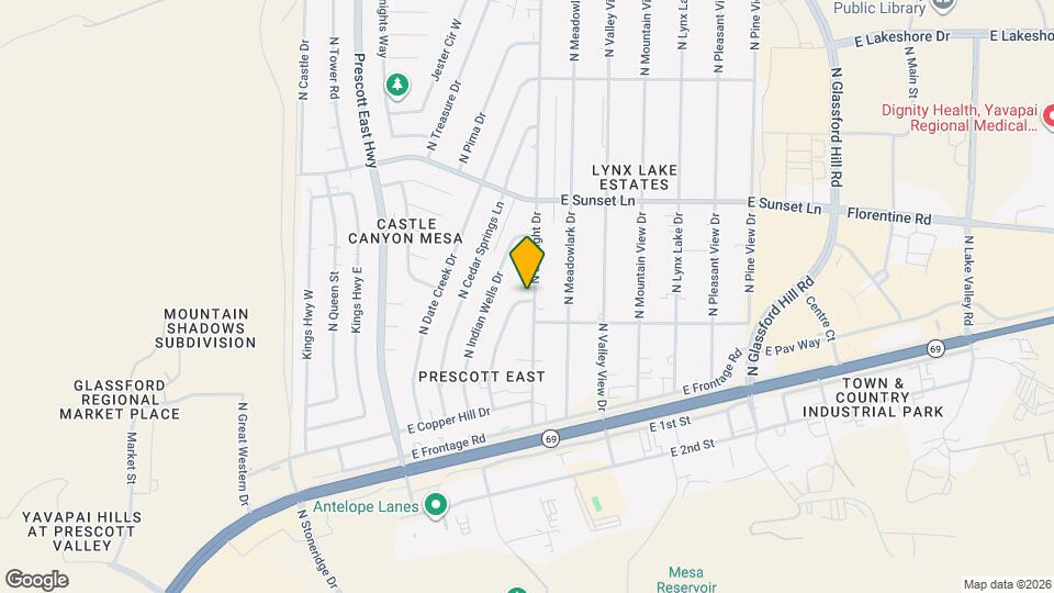 3000 N Superstition Ln, Unit 3000 Superstition Ln Map and Location Details