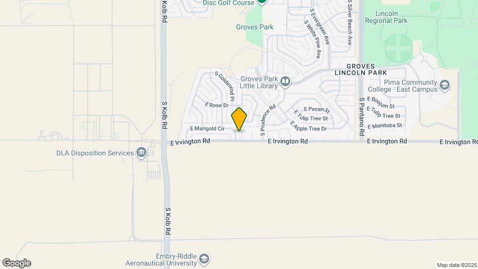 4870 S Rosette Pl Map and Location Details