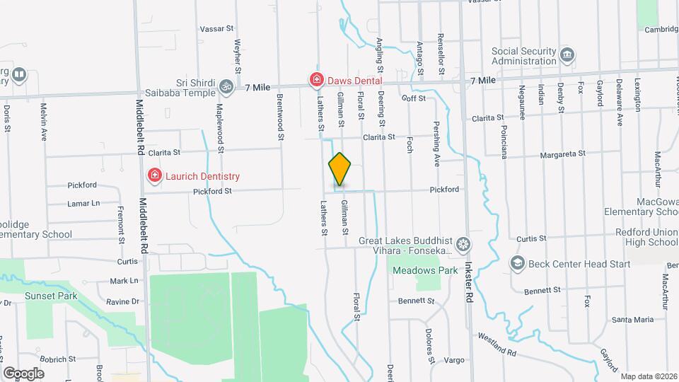 18405 Gillman St Map and Location Details