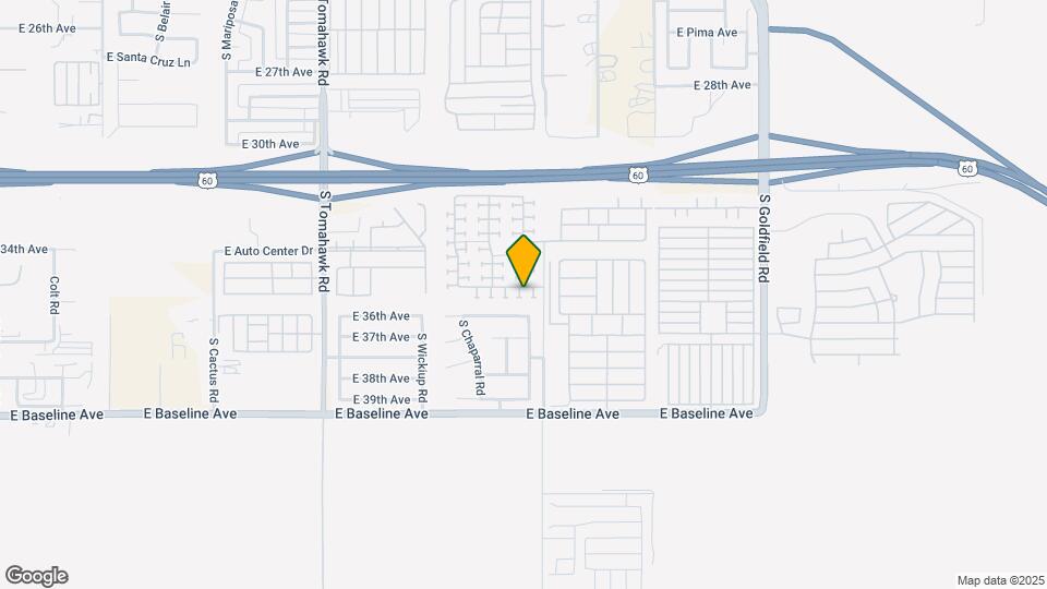 2327 E 35th Ave Map and Location Details