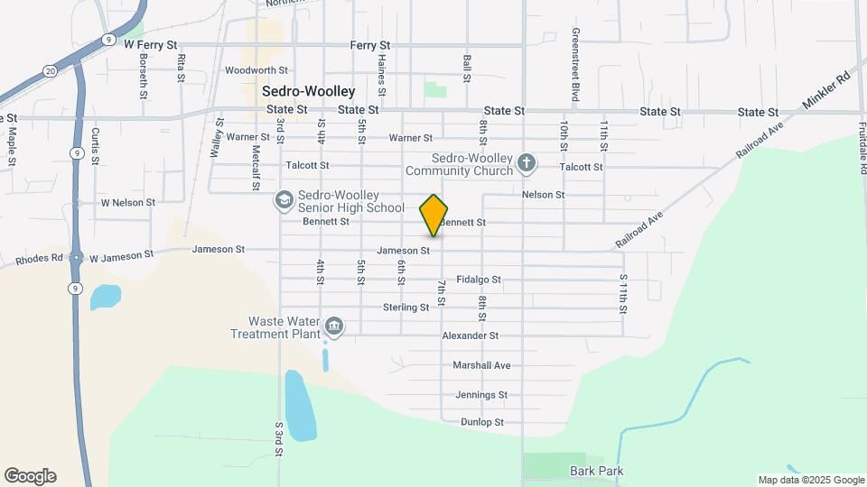 628 Jameson St Map and Location Details