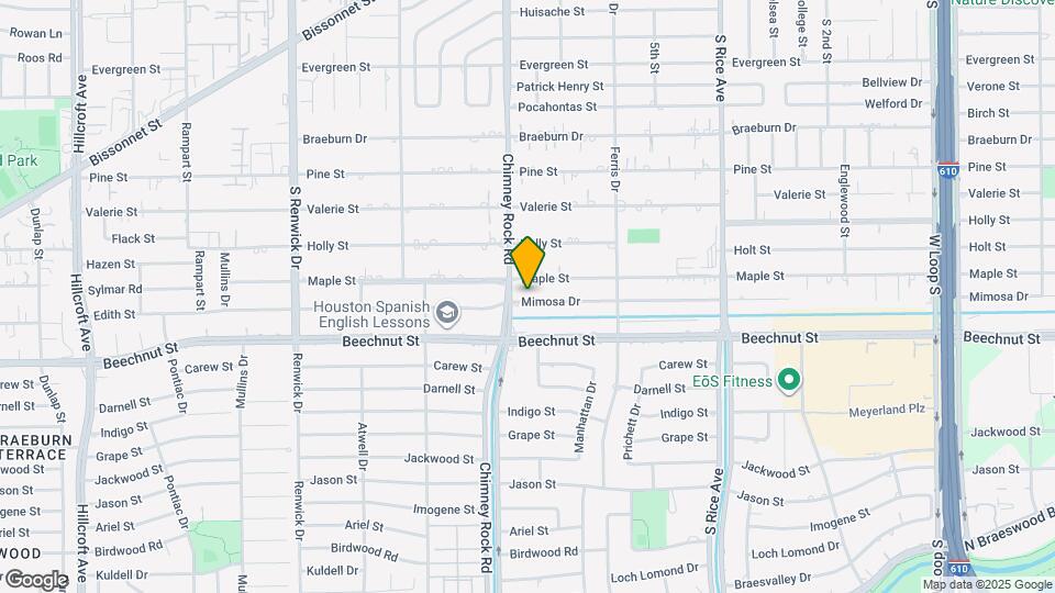 5232 Mimosa Dr Map and Location Details