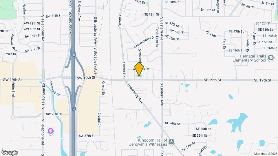 1917 Glenwood Dr Map and Location Details