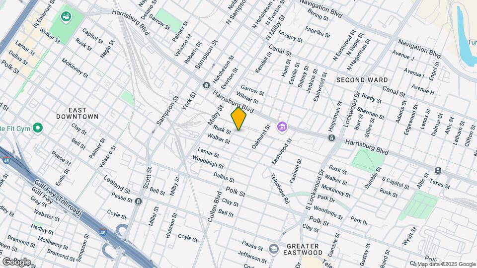 4003 Rusk St Map and Location Details