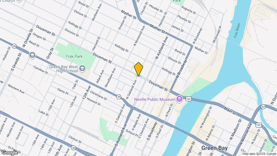 240-240 N Oakland Ave Mapa y Detalles de la Ubicación