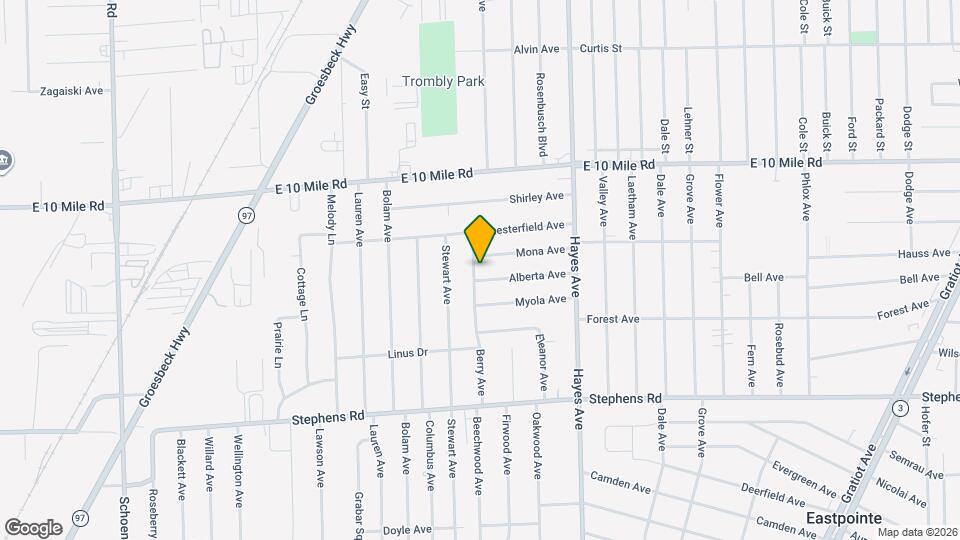 24612 Berry Ave Map and Location Details