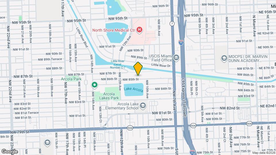 1071 NW 85th St Mapa y Detalles de la Ubicación