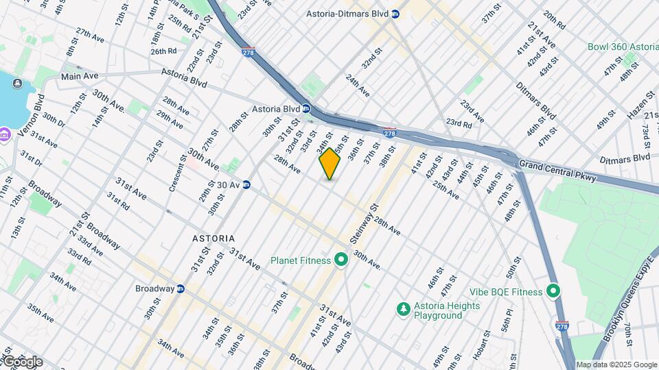 2598 36th St Map and Location Details