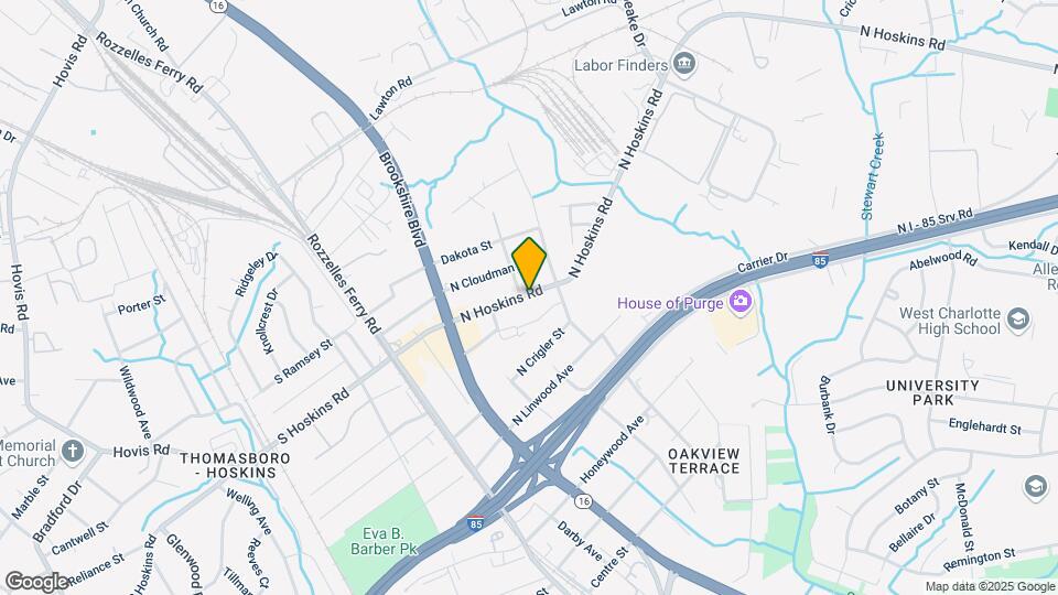 322 N Hoskins Rd Map and Location Details