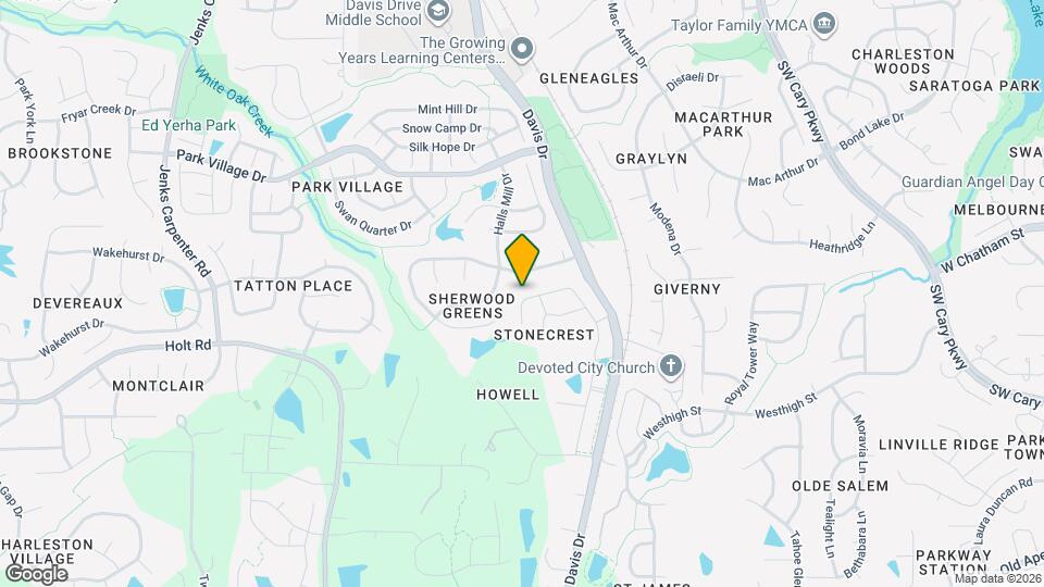 606 Gravel Brook Ct Map and Location Details