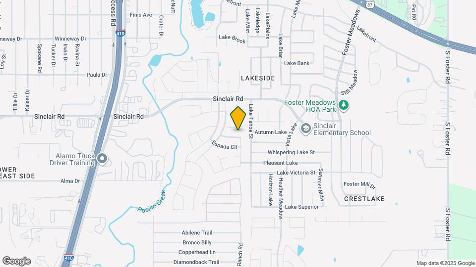 5735 Spanish Flat Map and Location Details