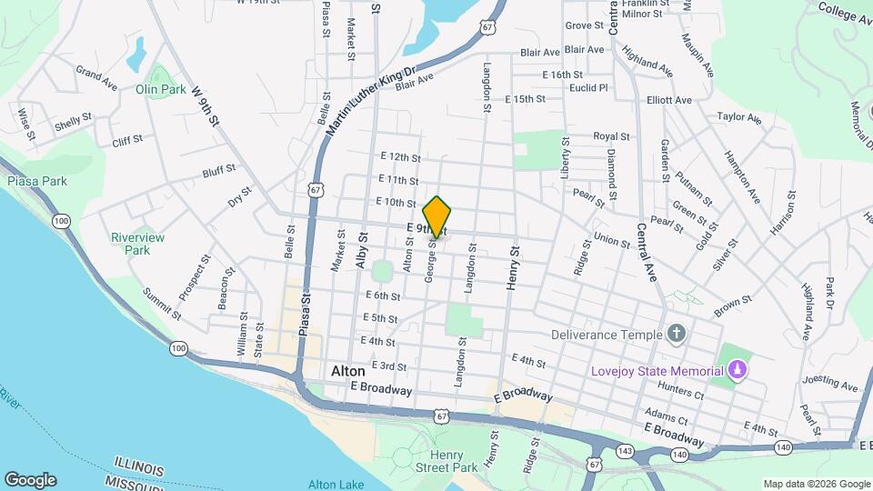 404 E 8th St Map and Location Details