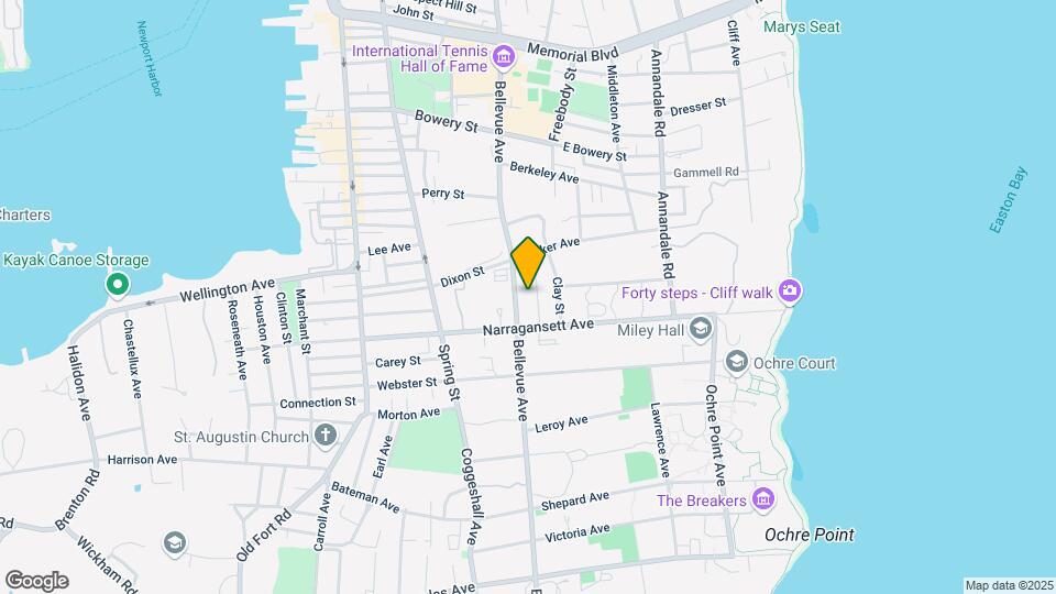 412 Bellevue Ave Map and Location Details