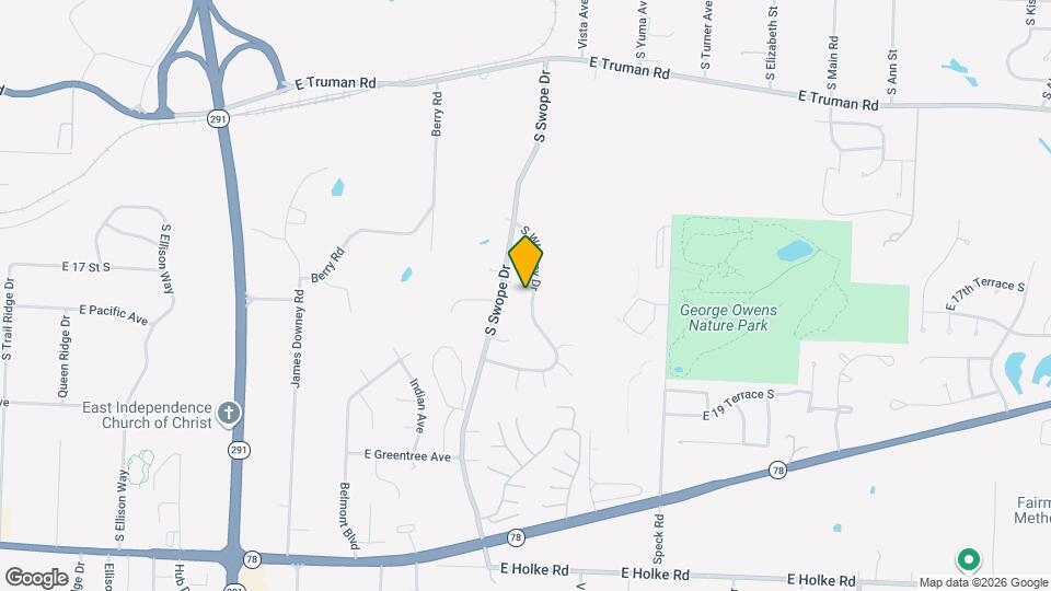 1720 S Whitney Dr Mapa y Detalles de la Ubicación