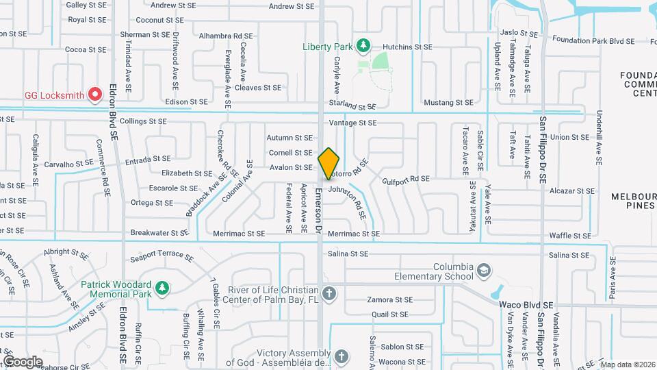 1011 Johnston Rd SE Map and Location Details