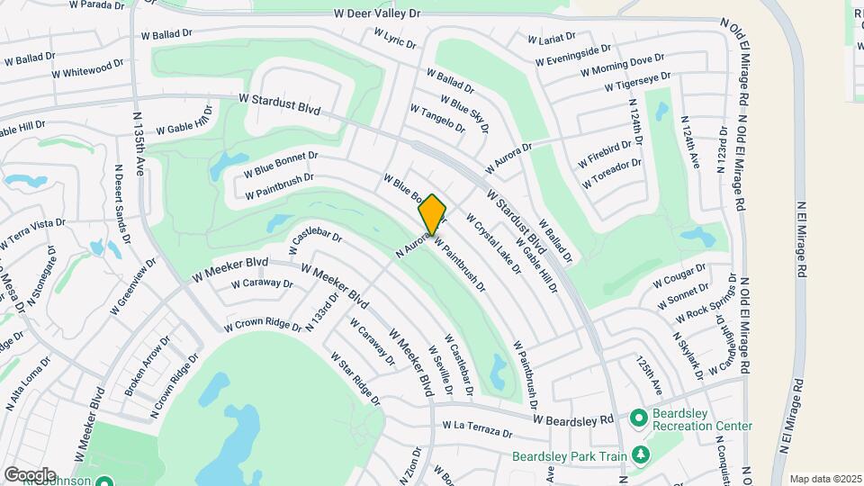 12831 W Paintbrush Dr Map and Location Details