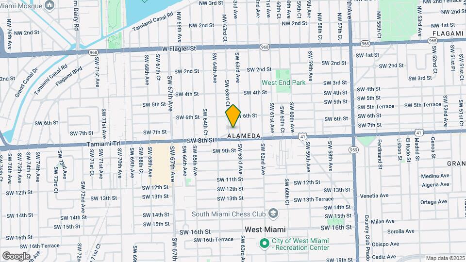 6315 SW 8th St-Unit -307 Map and Location Details