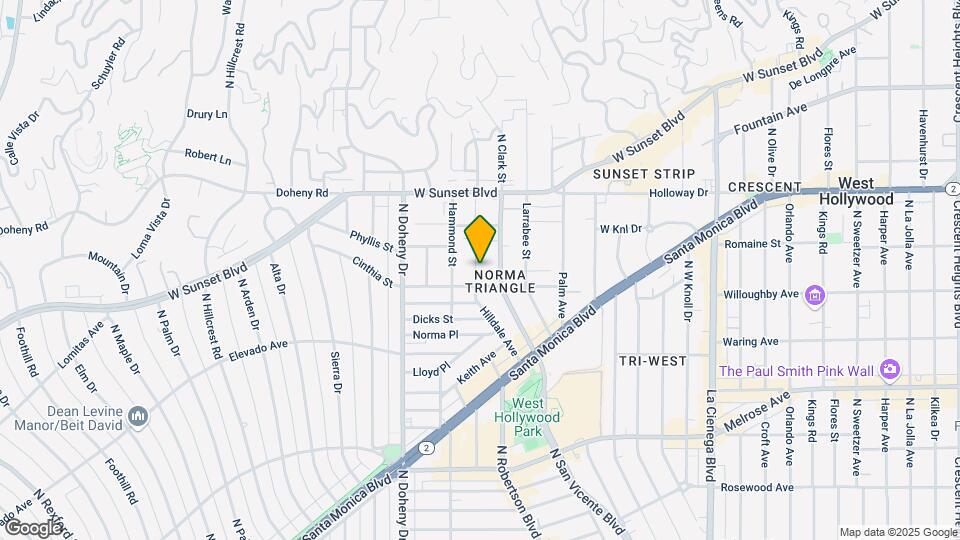 914 Hilldale Ave Map and Location Details