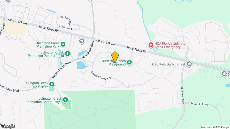 4608 W Catbrier Ct Map and Location Details