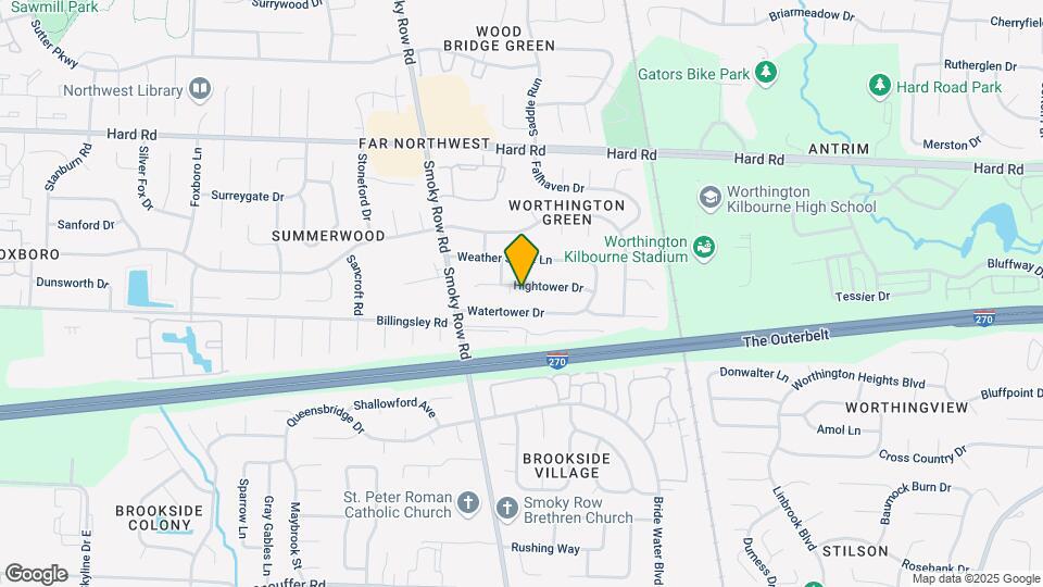 1771 Hightower Dr Map and Location Details