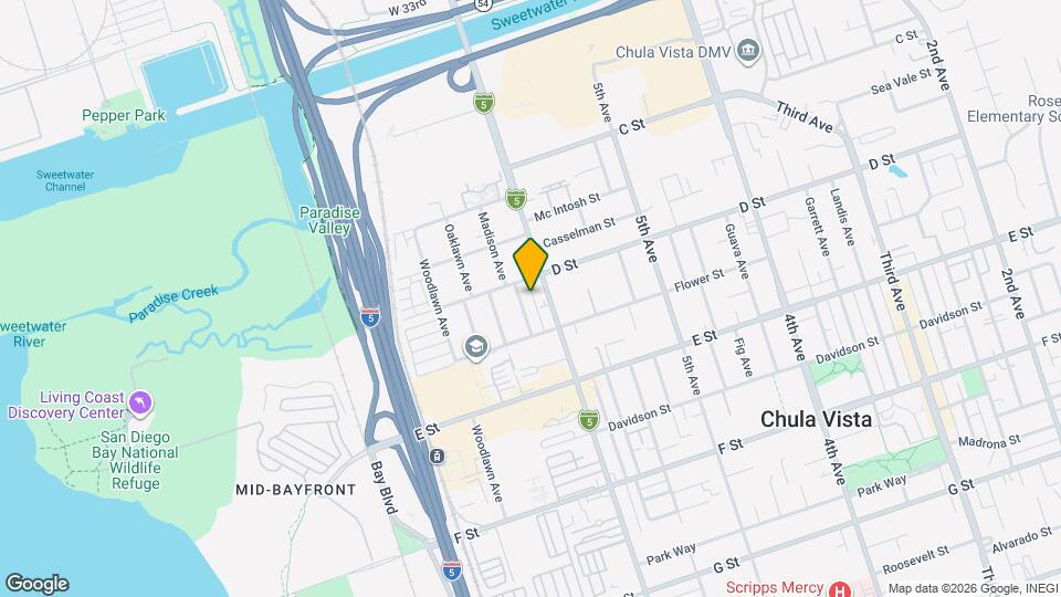 113 Madison Ave Map and Location Details