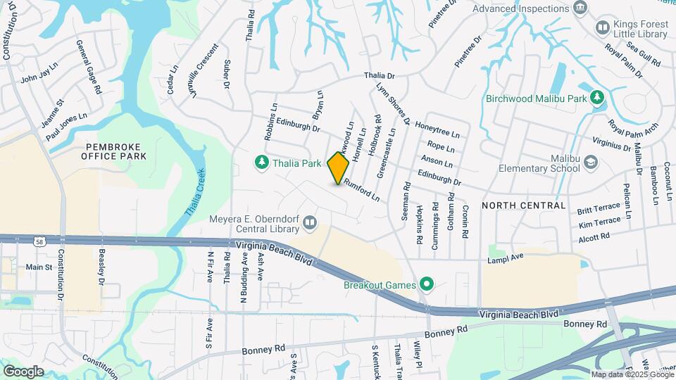 3938 Roebling Ln Map and Location Details