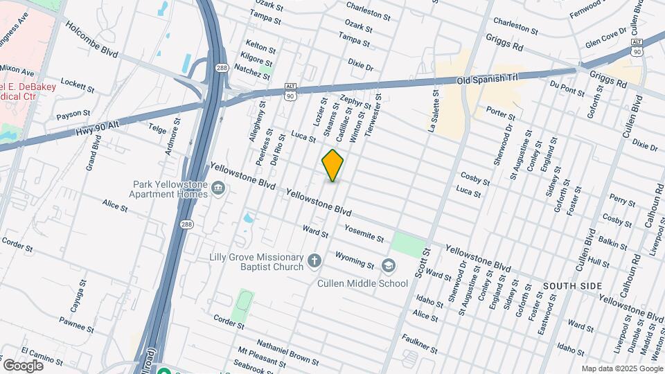 6808 Winton St Map and Location Details