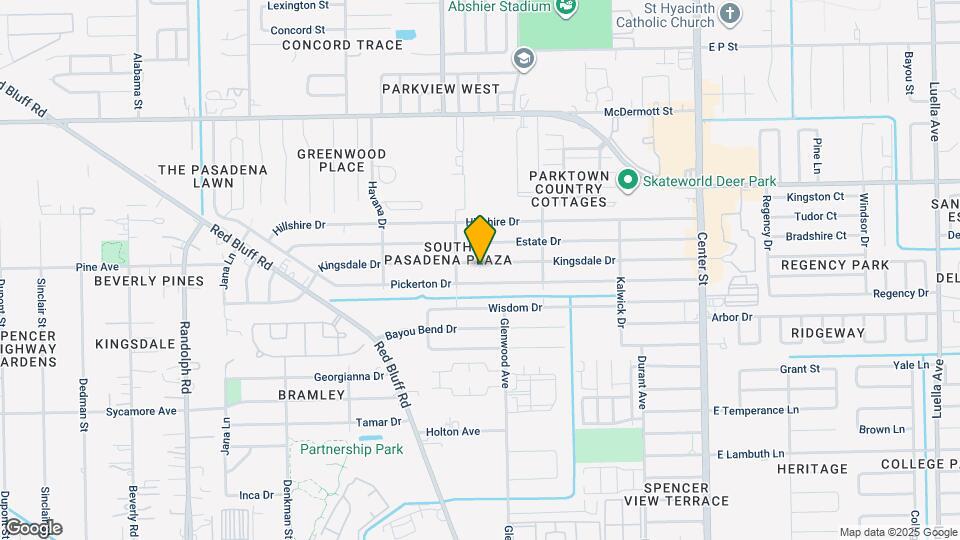 2318 Kingsdale Dr Map and Location Details