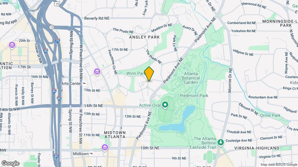 124 Lafayette Dr NE Map and Location Details