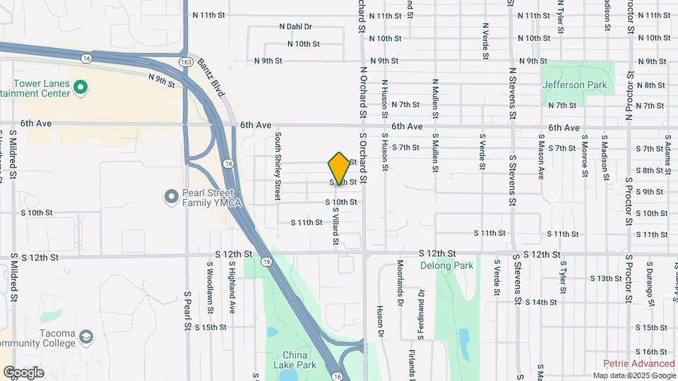5128 S 9th St Map and Location Details