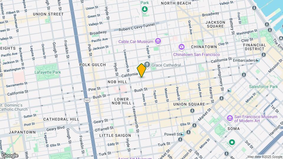 1096 Pine St Mapa y Detalles de la Ubicación