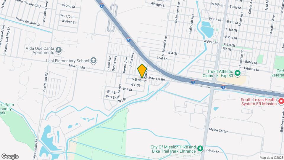 12 B W St Map and Location Details