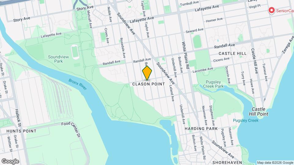 1792 Lacombe Ave Map and Location Details