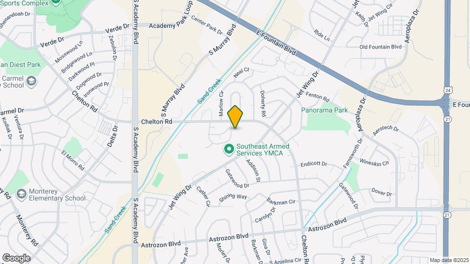 4431 Hunting Meadows Cir Map and Location Details