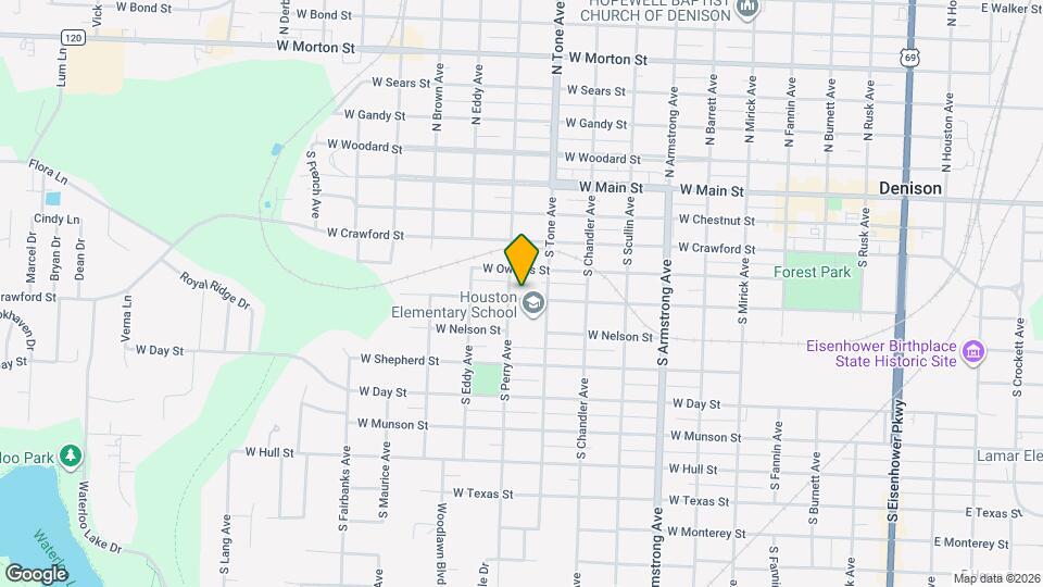 1123 W Morgan St Map and Location Details