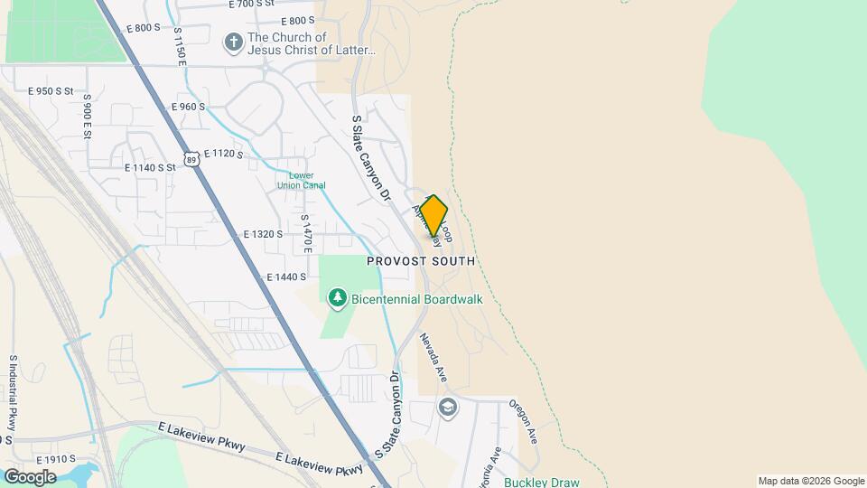 1372 Alpine Way Mapa y Detalles de la Ubicación