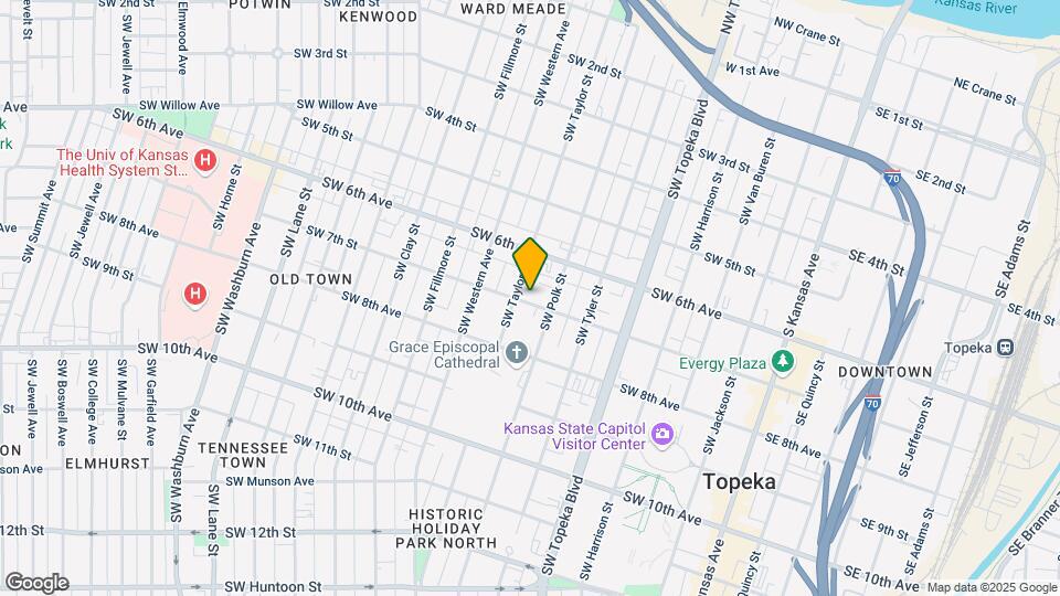 714 SW 7th St Map and Location Details