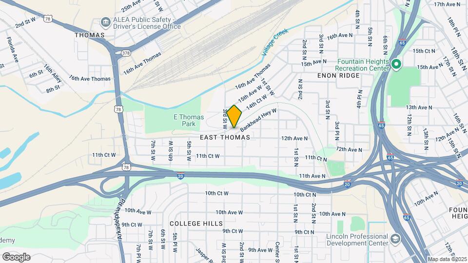 212 Bankhead Hwy W Map and Location Details